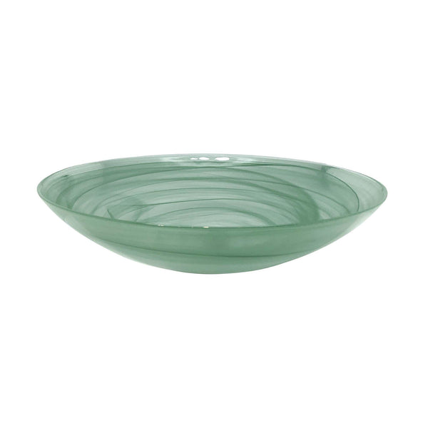 Load image into Gallery viewer, Mariposa Green Alabaster Serving Bowl
