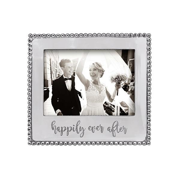 Mariposa HAPPILY EVER AFTER Beaded 5x7 Frame
