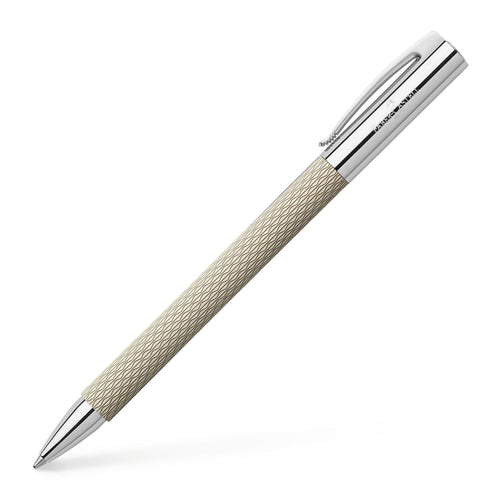 Faber-Castell Ambition Ballpoint Pen - OpArt White Sand