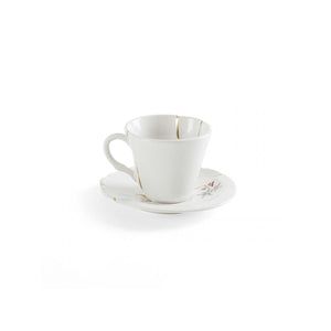 Seletti Kintsugi No. 3 Coffee cup with saucer
