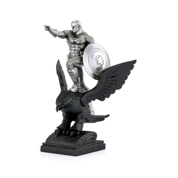 Load image into Gallery viewer, Royal Selangor Limited Edition Captain America Resolute Figurine
