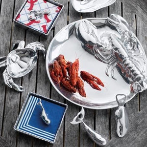 Mariposa Lobster Rope Napkin Box