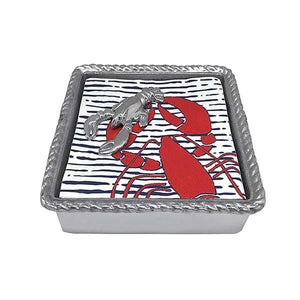 Mariposa Lobster Rope Napkin Box