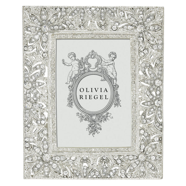 Load image into Gallery viewer, Olivia Riegel Silver Windsor 2.5&quot; x 3.5&quot; Frame
