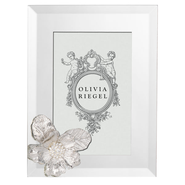 Load image into Gallery viewer, Olivia Riegel Silver Botanica 4&quot; x 6&quot; Frame

