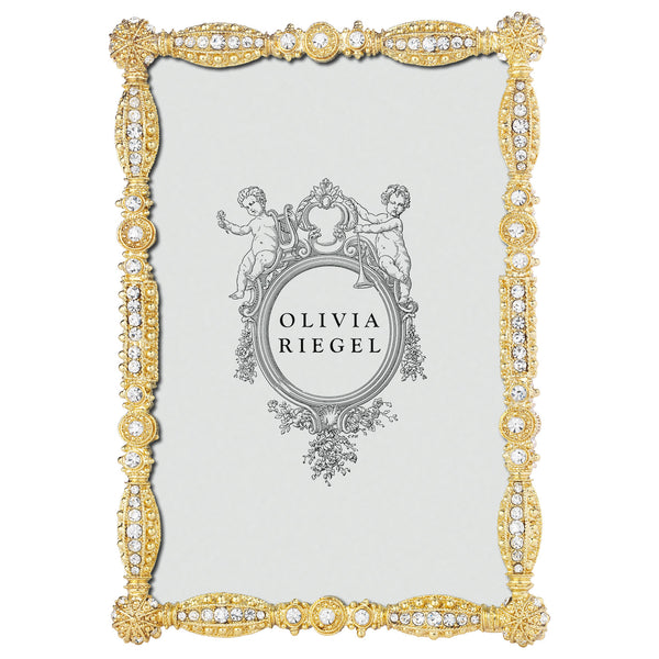 Load image into Gallery viewer, Olivia Riegel Gold Asbury 4&quot; x 6&quot; Frame
