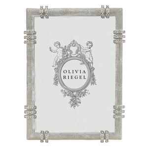 Olivia Riegel Silver Cassini 5" x 7" Frame