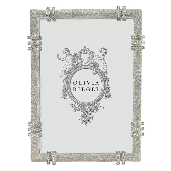 Load image into Gallery viewer, Olivia Riegel Silver Cassini 5&quot; x 7&quot; Frame

