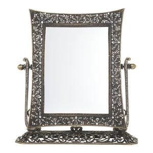 Olivia Riegel Bronze Windsor Magnified Standing Mirror