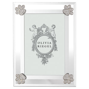 Olivia Riegel Paw Print 4" x 6" Frame