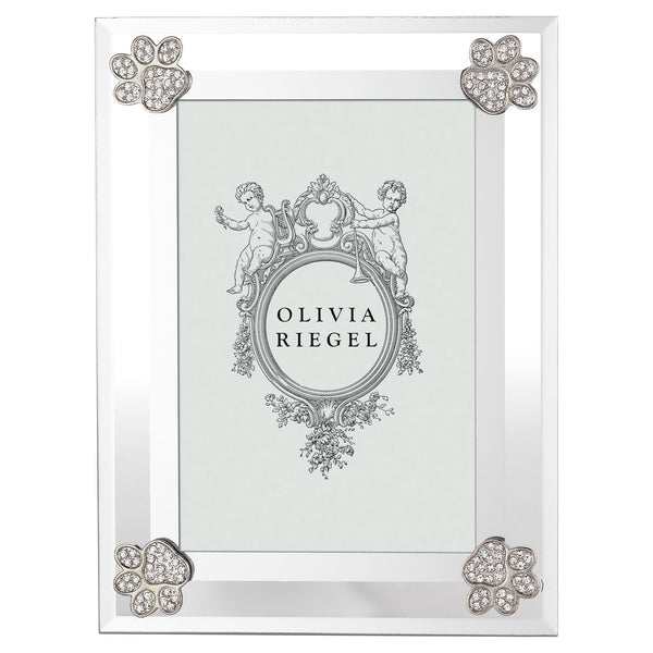 Load image into Gallery viewer, Olivia Riegel Paw Print 4&quot; x 6&quot; Frame
