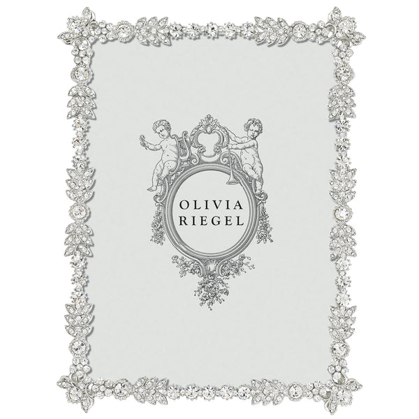 Load image into Gallery viewer, Olivia Riegel Silver Duchess 5&quot; x 7&quot; Frame
