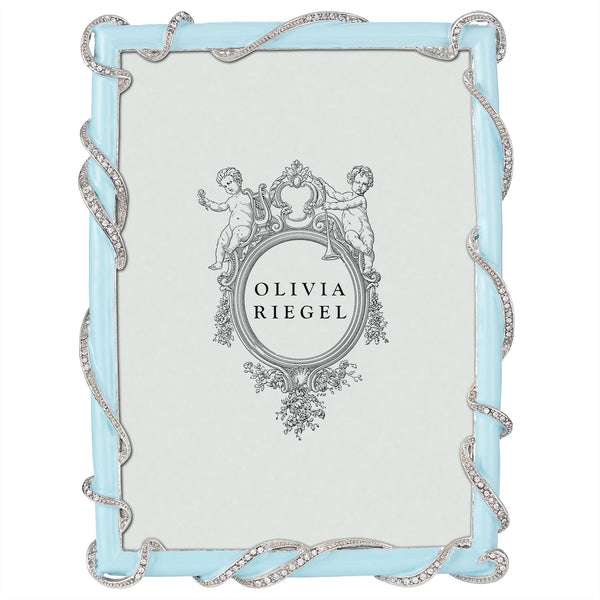 Load image into Gallery viewer, Olivia Riegel Baby Blue Harlow 5&quot; x 7&quot; Frame
