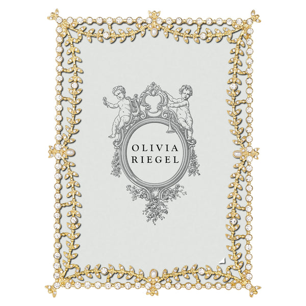 Load image into Gallery viewer, Olivia Riegel Gold Kensington 5&quot; x 7&quot; Frame
