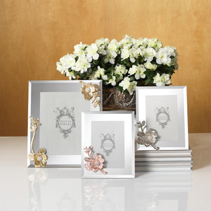 Olivia Riegel Silver Botanica 5" x 7" Frame