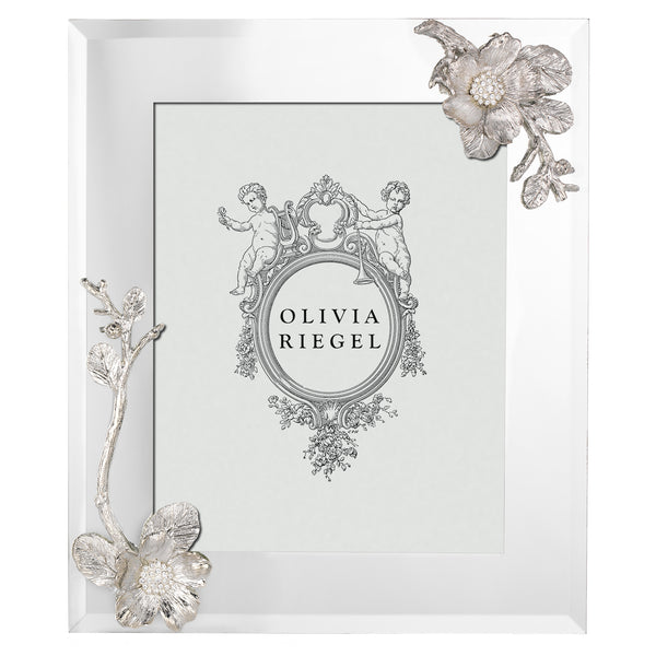 Load image into Gallery viewer, Olivia Riegel Silver Botanica 8&quot; x 10&quot; Frame
