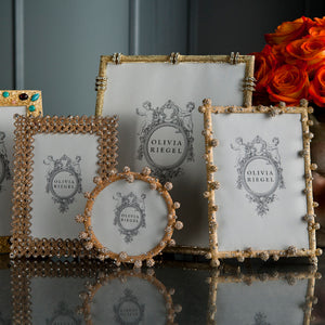 Olivia Riegel Gold Pavé Odyssey 5" x 7" Frame