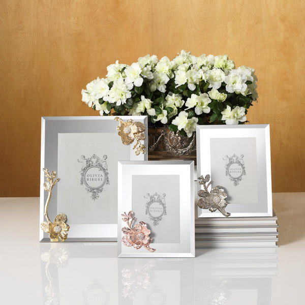 Load image into Gallery viewer, Olivia Riegel Silver Botanica 8&quot; x 10&quot; Frame
