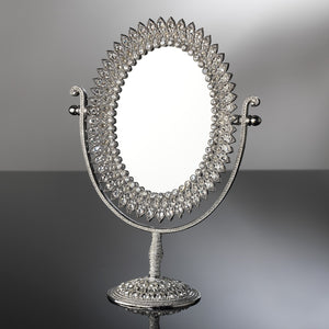 Olivia Riegel Oval Magnified Standing Mirror