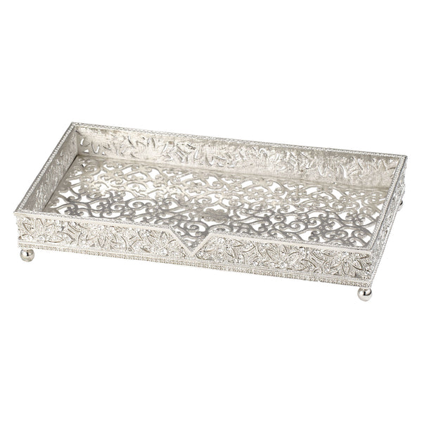 Load image into Gallery viewer, Olivia Riegel Silver Windsor Guest Towel Holder
