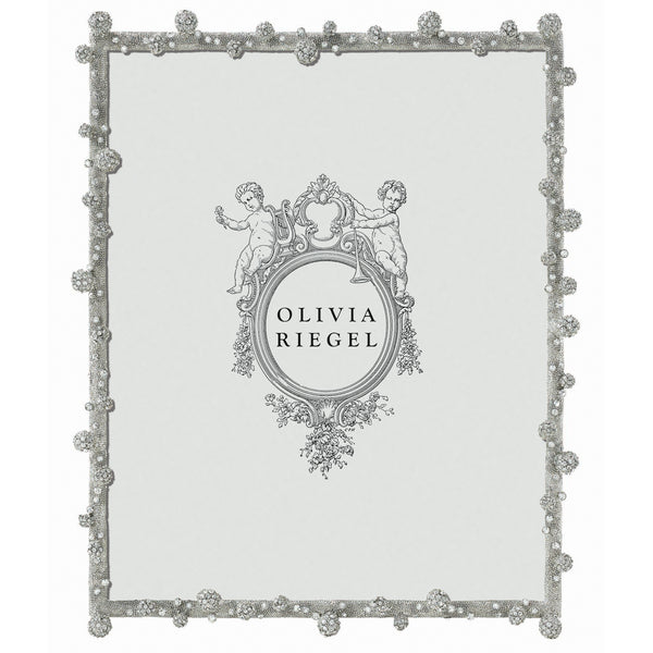 Load image into Gallery viewer, Olivia Riegel Silver Pavé Odyssey 8&quot; x 10&quot; Frame
