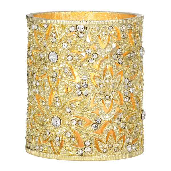 Load image into Gallery viewer, Olivia Riegel Gold Windsor Tealight Holder

