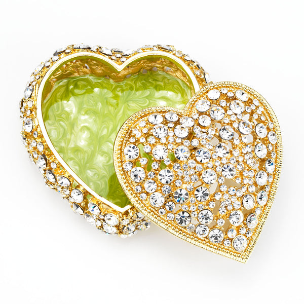 Load image into Gallery viewer, Olivia Riegel Gold Princess Heart Box
