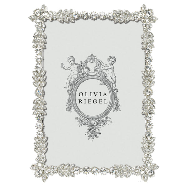 Load image into Gallery viewer, Olivia Riegel Silver Duchess 4&quot; x 6&quot; Frame
