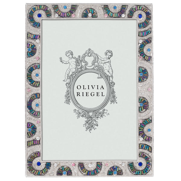 Load image into Gallery viewer, Olivia Riegel Silver Christopher 5&quot; x 7&quot; Frame
