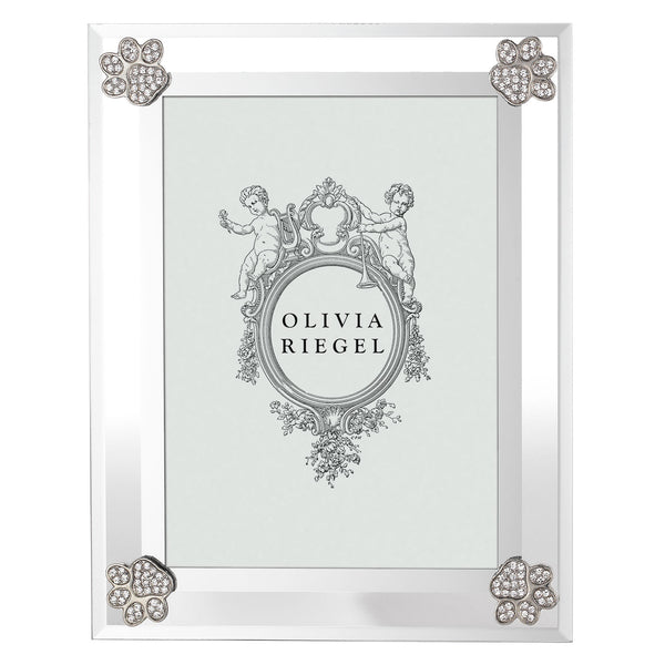 Load image into Gallery viewer, Olivia Riegel Paw Print 5&quot; x 7&quot; Frame
