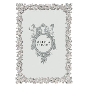 Olivia Riegel Silver Princess 4" x 6" Frame