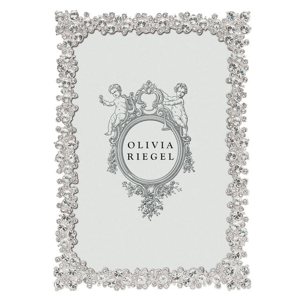 Load image into Gallery viewer, Olivia Riegel Silver Princess 4&quot; x 6&quot; Frame
