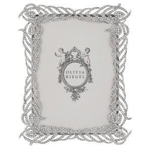 Olivia Riegel Silver Mora 5" x 7" Frame