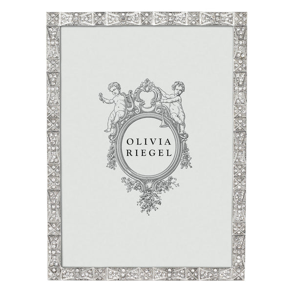 Load image into Gallery viewer, Olivia Riegel Silver Remy 5&quot; x 7&quot; Frame

