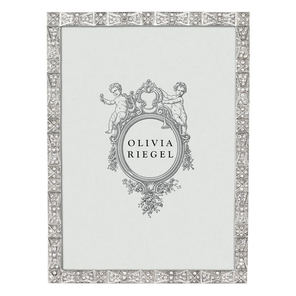 Load image into Gallery viewer, Olivia Riegel Silver Remy 5&quot; x 7&quot; Frame
