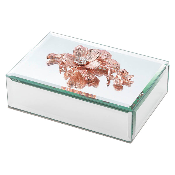 Load image into Gallery viewer, Olivia Riegel Rose Gold Botanica Box

