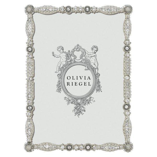 Load image into Gallery viewer, Olivia Riegel Silver Asbury 5&quot; x 7&quot; Frame
