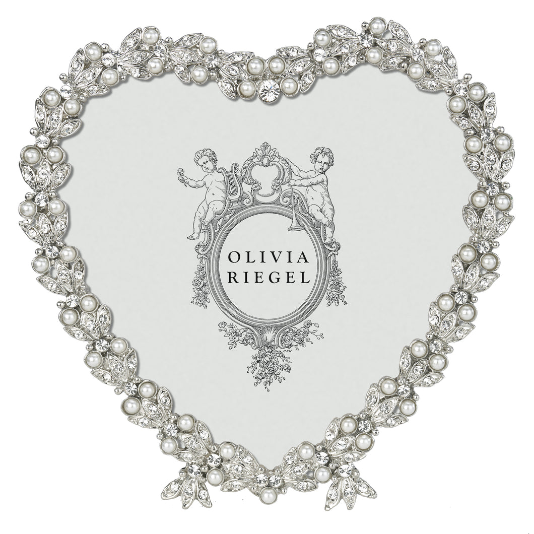 Olivia Riegel Silver Contessa Heart 3.5