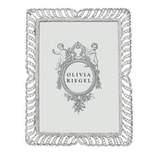 Load image into Gallery viewer, Olivia Riegel Silver Palmer 5&quot; x 7&quot; Frame