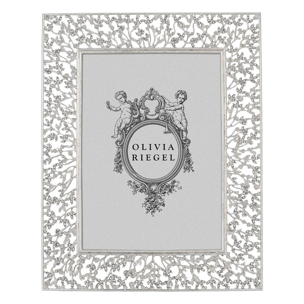 Load image into Gallery viewer, Olivia Riegel Silver Isadora 5&quot; x 7&quot; Frame
