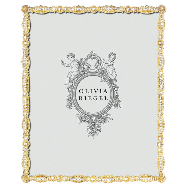 Load image into Gallery viewer, Olivia Riegel Gold Asbury 8&quot; x 10&quot; Frame

