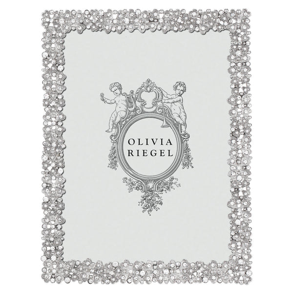 Load image into Gallery viewer, Olivia Riegel Silver Evie 5&quot; x 7&quot; Frame
