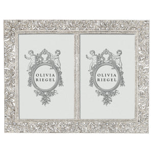 Olivia Riegel Silver Windsor 4" x 6" Double Frame