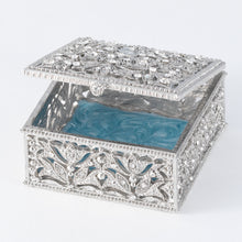 Load image into Gallery viewer, Olivia Riegel Silver Luxembourg Square Box