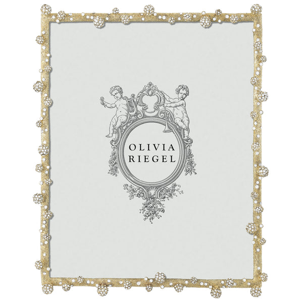 Load image into Gallery viewer, Olivia Riegel Gold Pavé Odyssey 8&quot; x 10&quot; Frame
