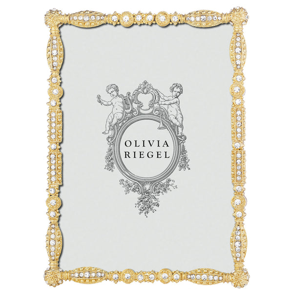 Load image into Gallery viewer, Olivia Riegel Gold Asbury 5&quot; x 7&quot; Frame
