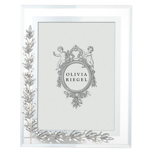 Olivia Riegel Silver Laurel 5" x 7" Frame