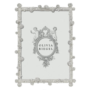 Olivia Riegel Silver Pavé Odyssey 5" x 7" Frame