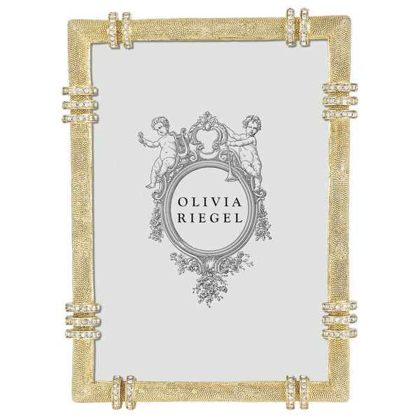 Load image into Gallery viewer, Olivia Riegel Gold Cassini 5&quot; x 7&quot; Frame
