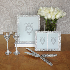 Olivia Riegel Silver Windsor 4" x 6" Double Frame